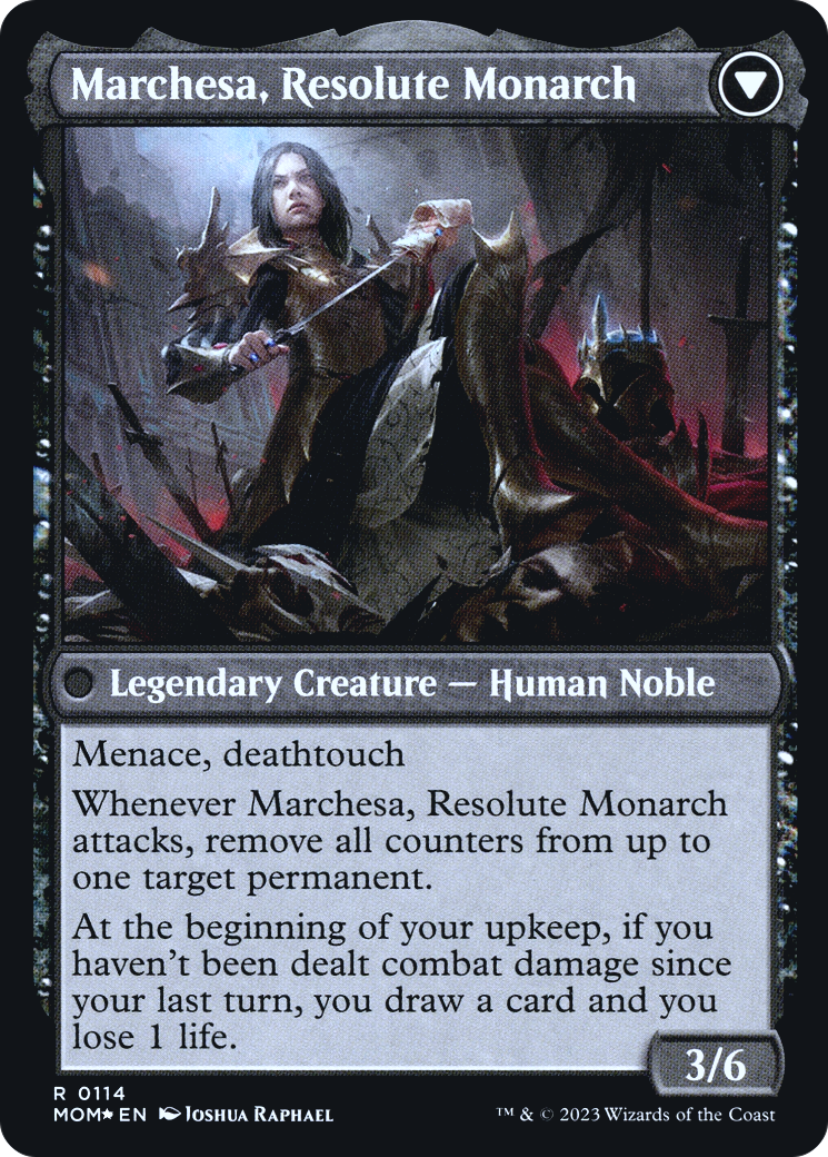 Invasion of Fiora // Marchesa, Resolute Monarch (PRE-114S) -  Foil