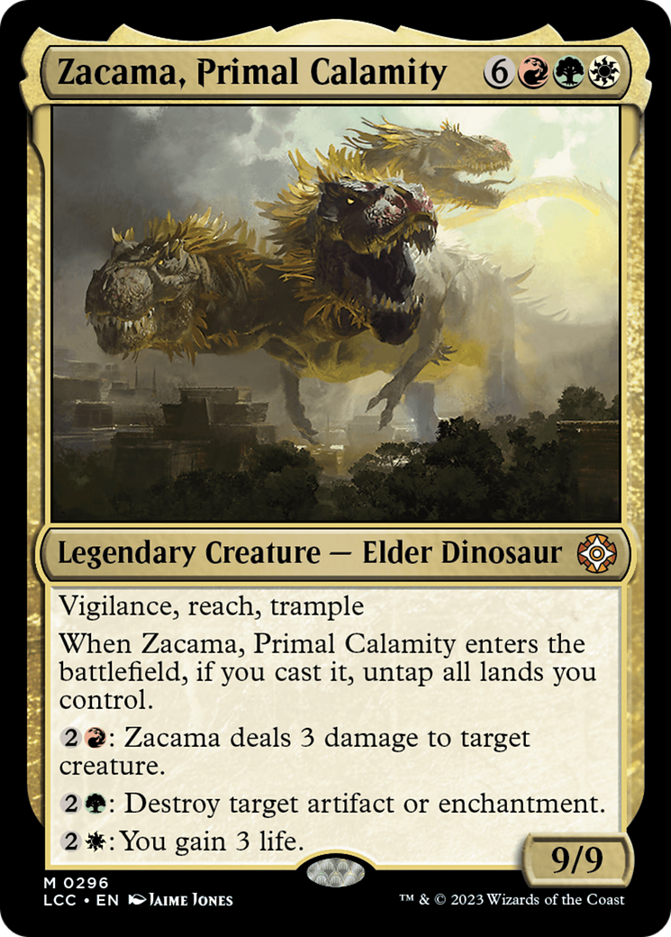 Zacama, Primal Calamity (LCC-296) -