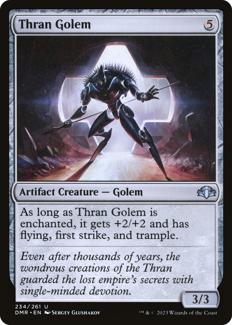 Thran Golem (DMR-234) -  Foil