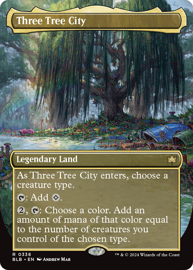 Three Tree City (BLB-338) -  (Borderless)