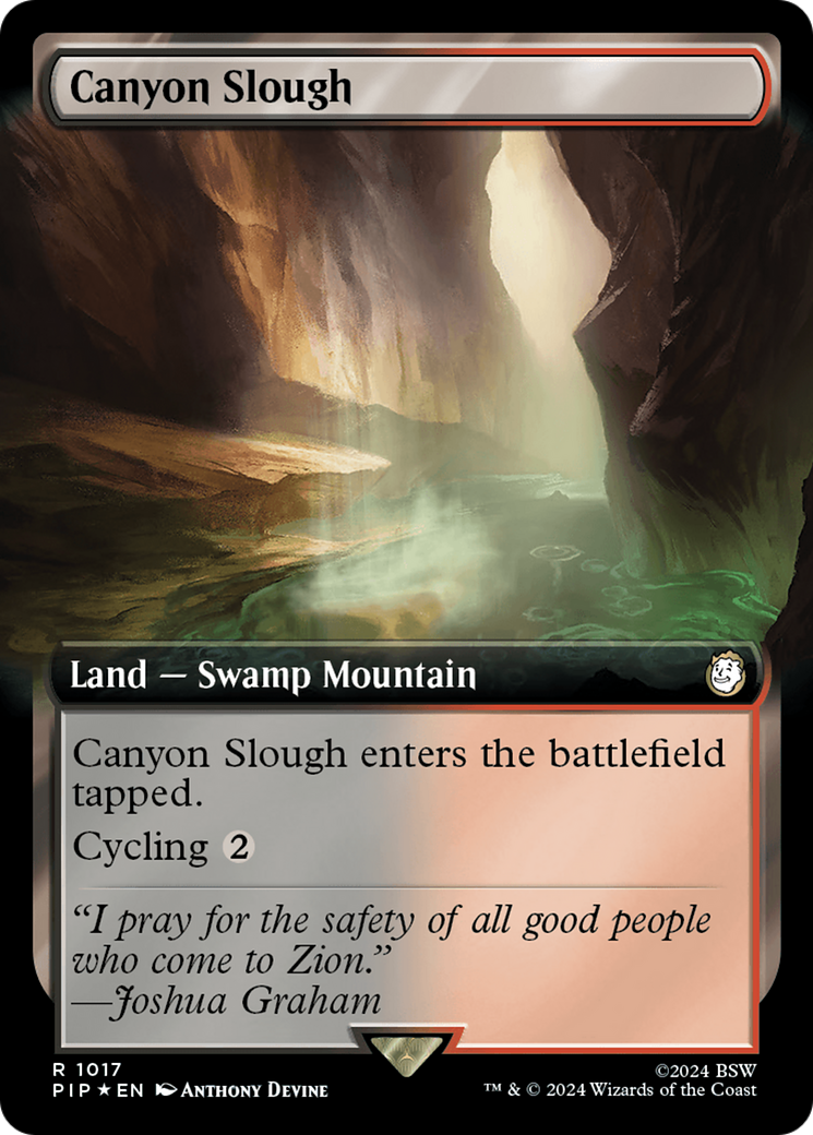 Canyon Slough (PIP-1017) - : (Extended Art) Foil