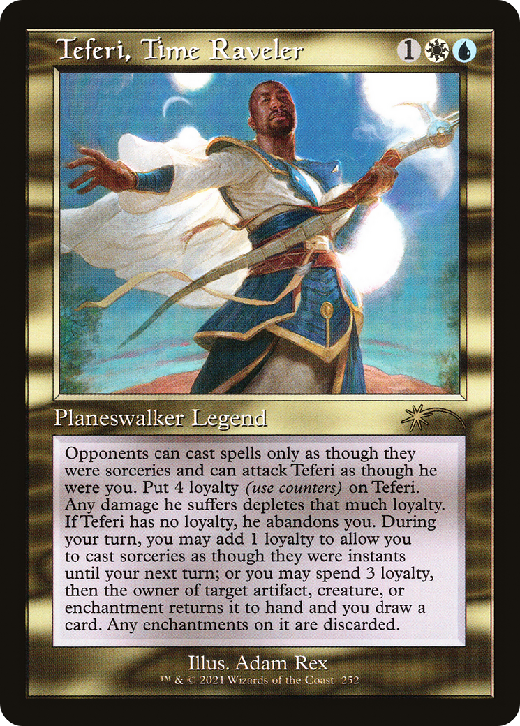 Teferi, Time Raveler (SLD-252) -