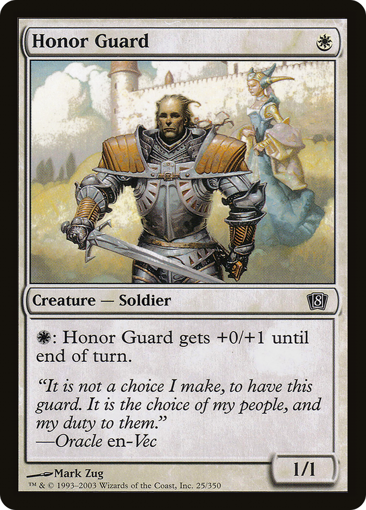 Honor Guard (8ED-25★) -  Foil