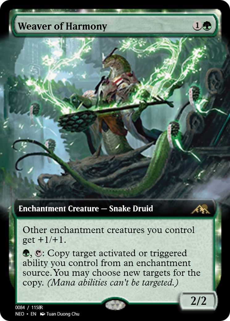 Weaver of Harmony (PRM-98031) - : (enchantment) Foil