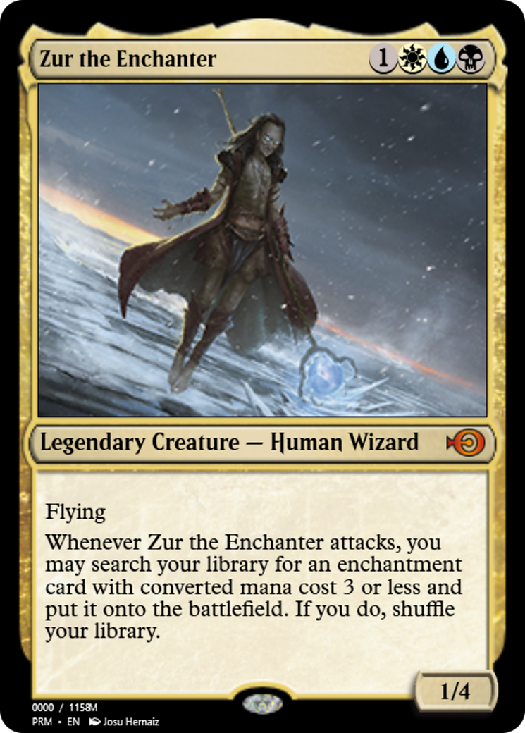 Zur the Enchanter (PRM-86196) -  Foil