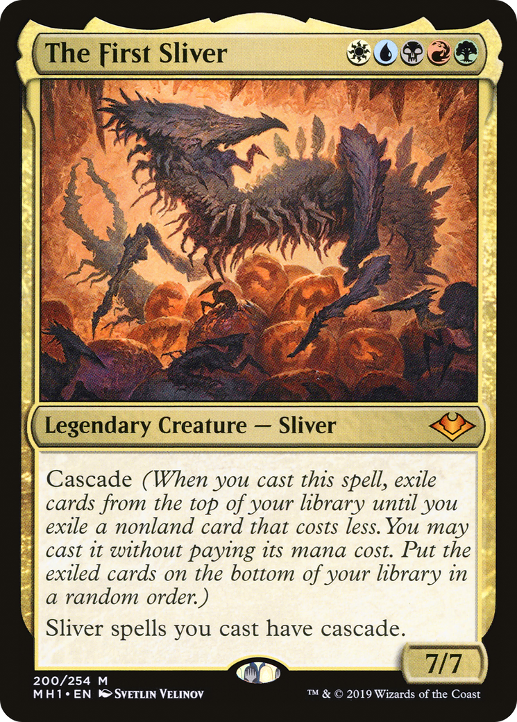 The First Sliver (MH1-200) -  Foil