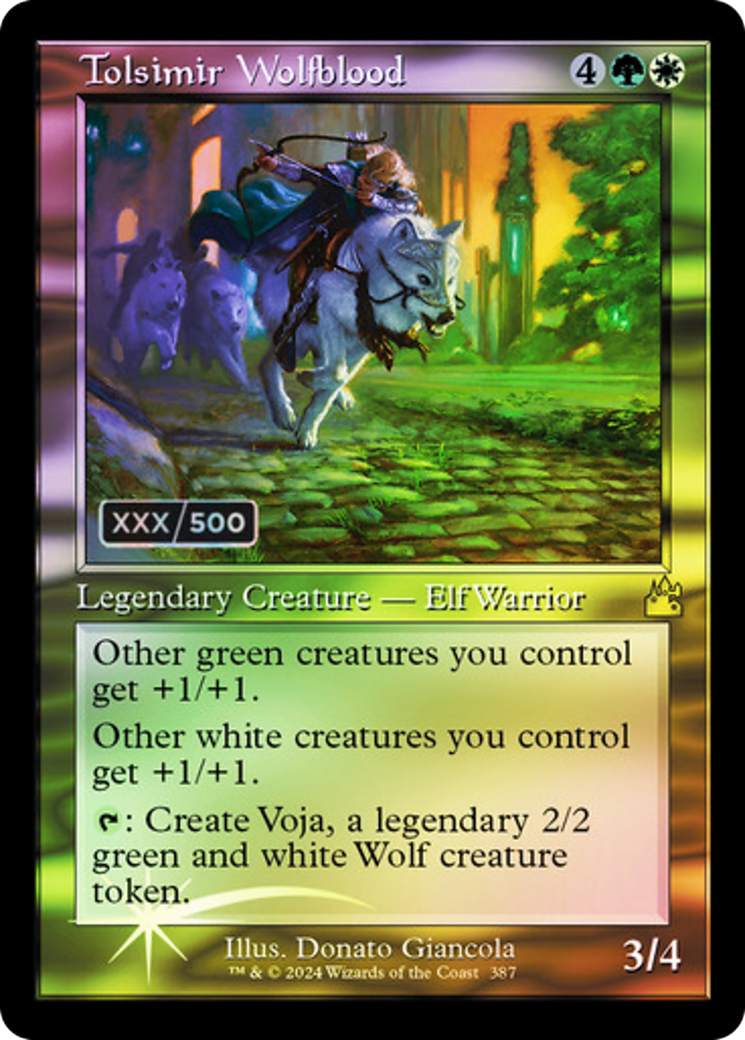 Tolsimir Wolfblood (RVR-387Z) -  Foil