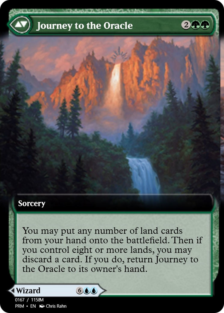 Jadzi, Oracle of Arcavios // Journey to the Oracle (PRM-90304) -  Foil