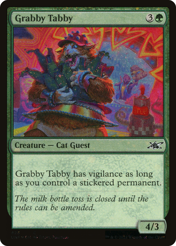 Grabby Tabby (UNF-426) -  Foil