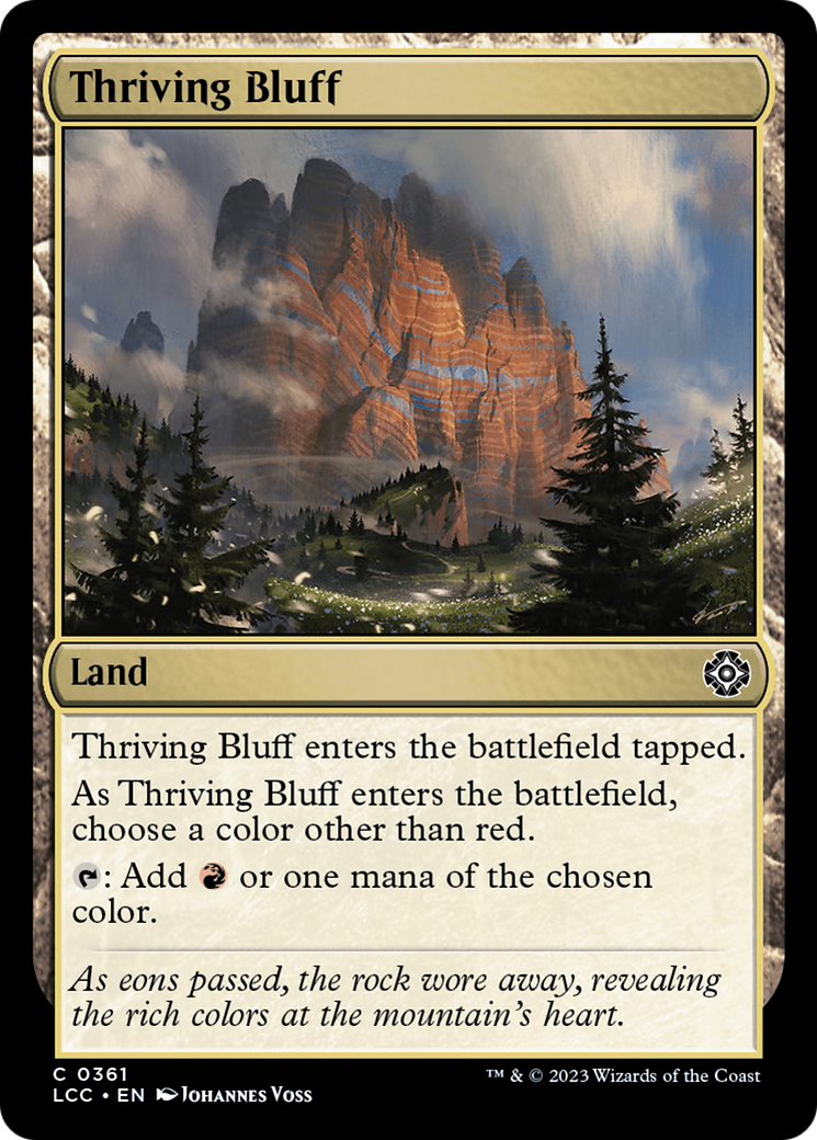 Thriving Bluff (LCC-361) -