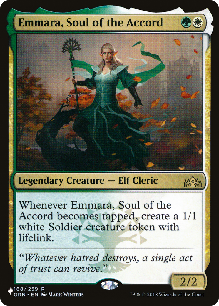 Emmara, Soul of the Accord (LIST-GRN-168) -