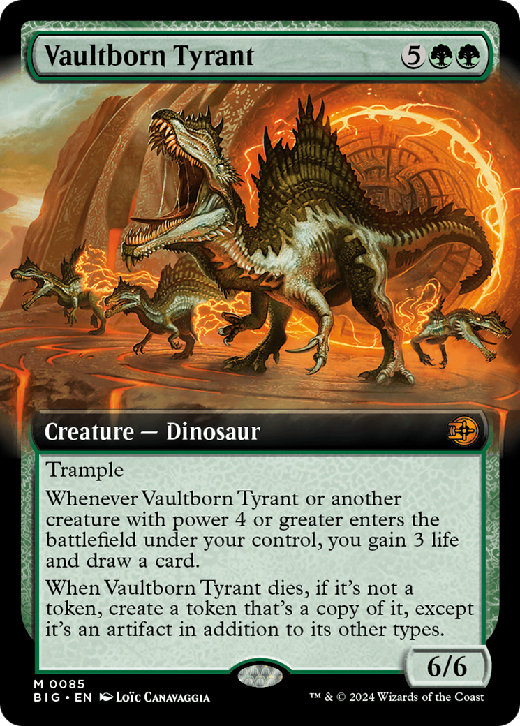 Vaultborn Tyrant (BIG-085) - : (Extended Art) Foil