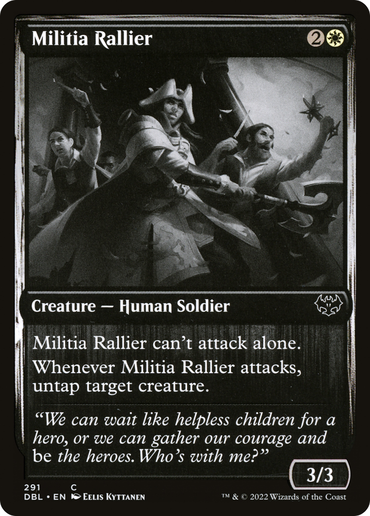 Militia Rallier (DBL-291) -  Foil