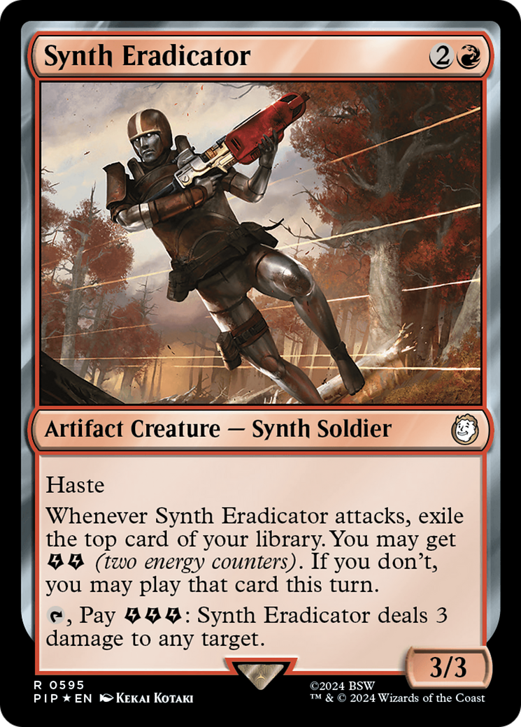 Synth Eradicator (PIP-595) -  Foil