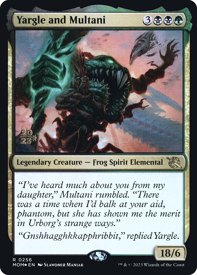 Yargle and Multani (PRE-256S) -  Foil