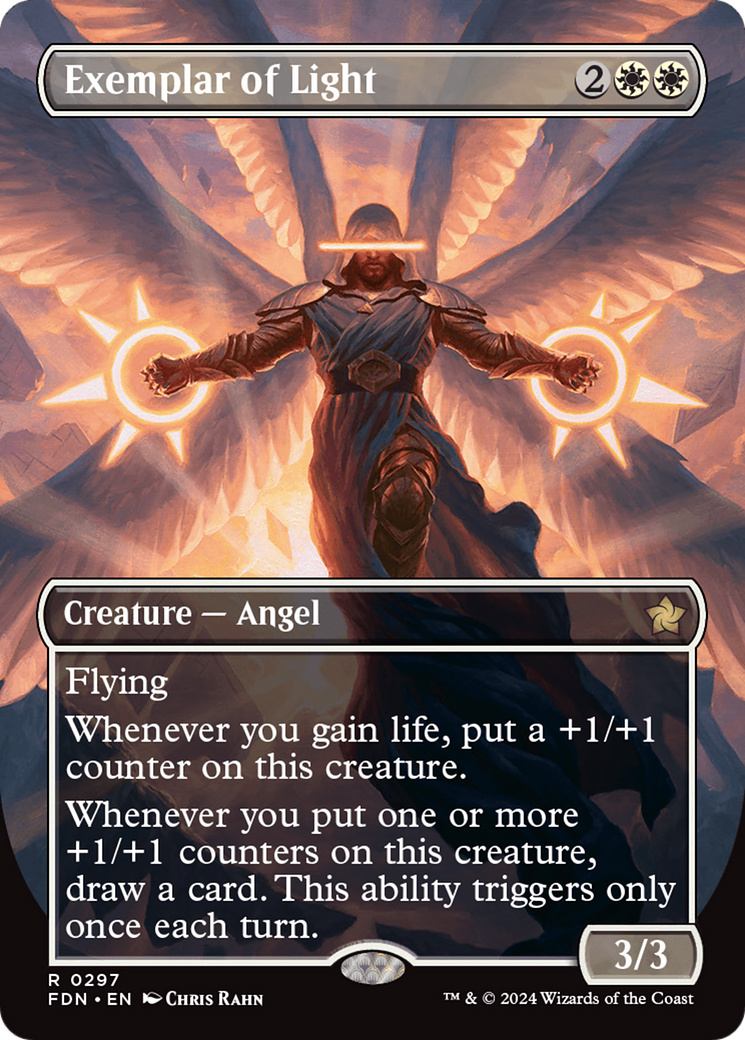 Exemplar of Light (FDN-297) -  (Borderless) Foil