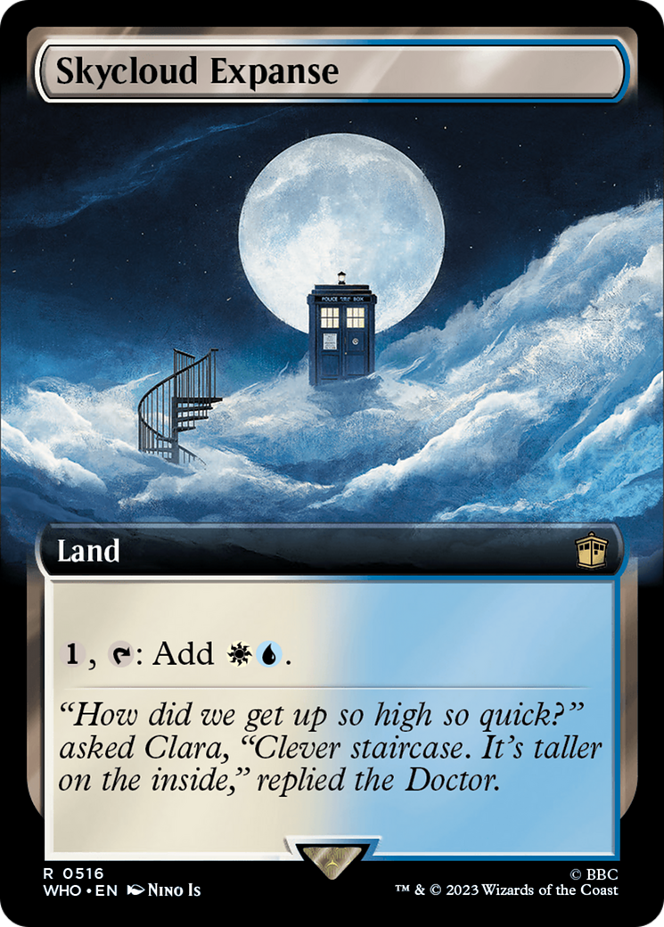 Skycloud Expanse (WHO-516) - : (Extended Art) Foil