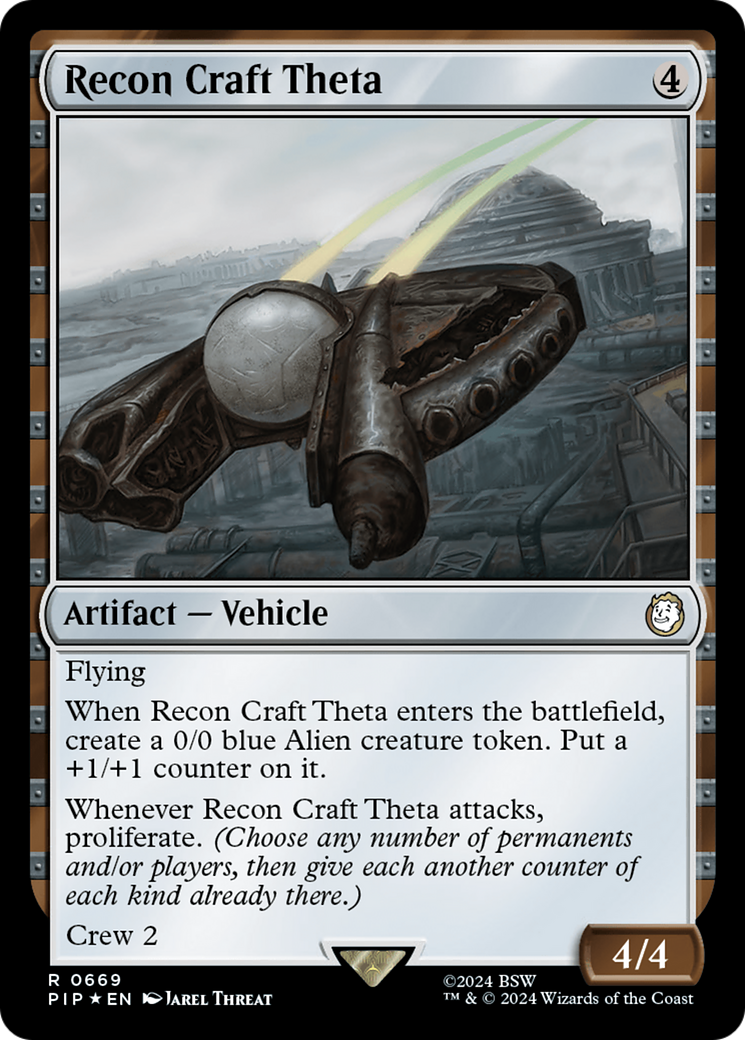 Recon Craft Theta (PIP-669) -  Foil