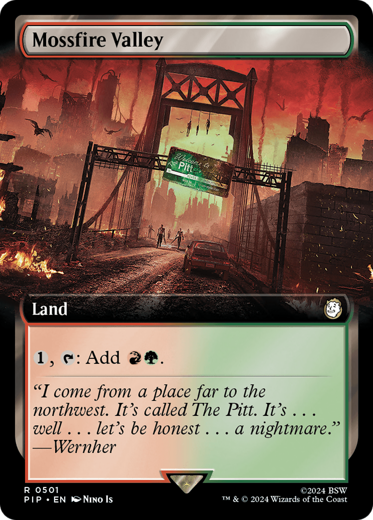 Mossfire Valley (PIP-501) - : (Extended Art) Foil