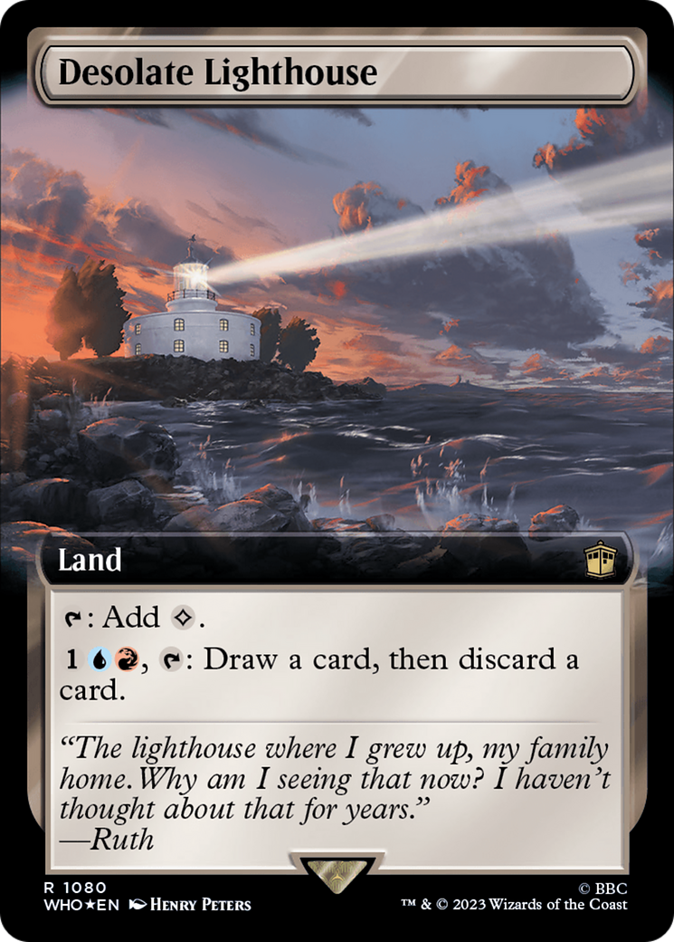 Desolate Lighthouse (WHO-1080) - : (Extended Art) Foil