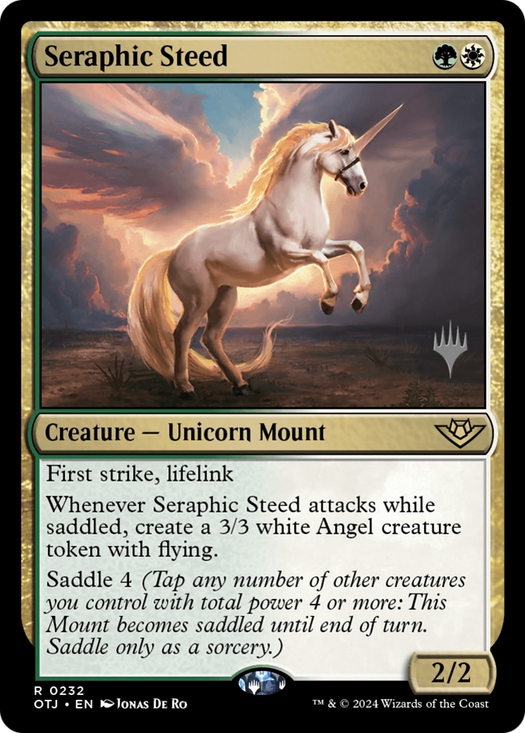 Seraphic Steed (PPOTJ-232P) -  Foil