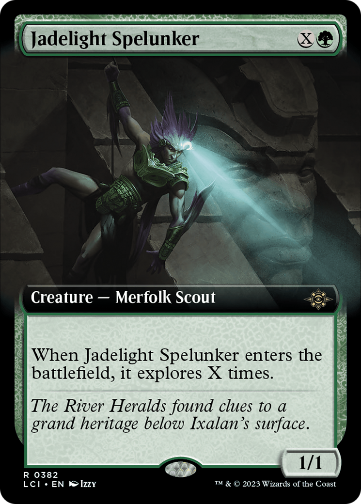 Jadelight Spelunker (LCI-382) - : (Extended Art)