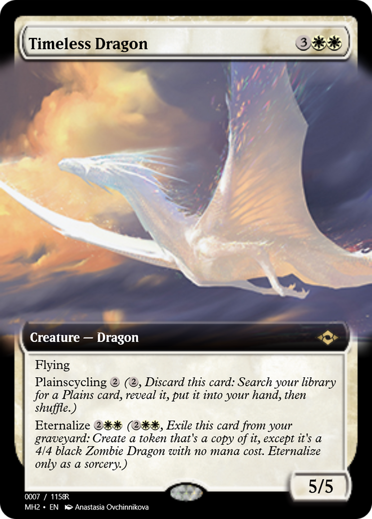 Timeless Dragon (PRM-91215) -  Foil