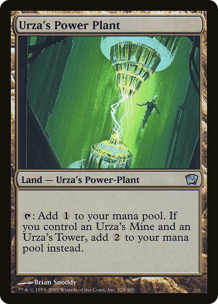 Urza's Power Plant (9ED-328★) -  Foil