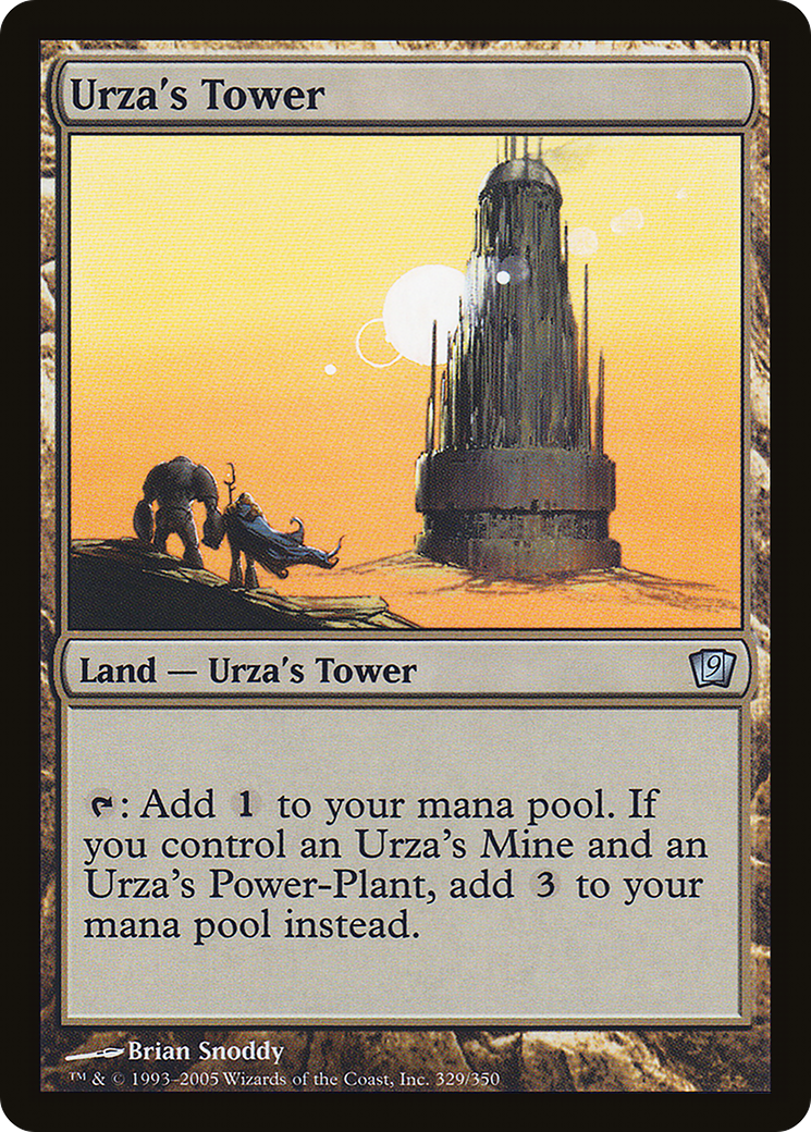 Urza's Tower (9ED-329★) -  Foil