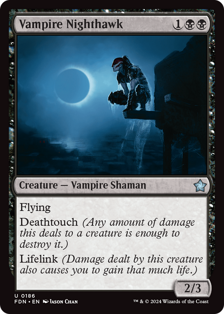 Vampire Nighthawk (FDN-186) -  Foil