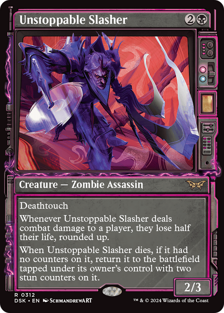 Unstoppable Slasher (DSK-312) - : (Showcase) Foil