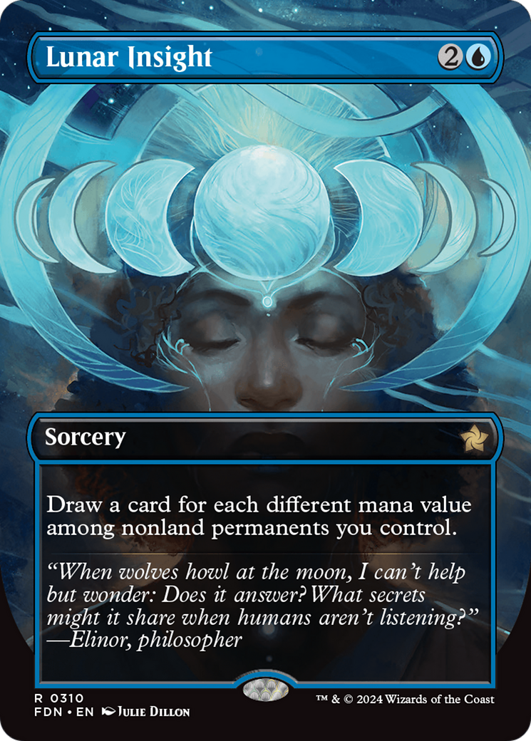 Lunar Insight (FDN-310) -  (Borderless) Foil