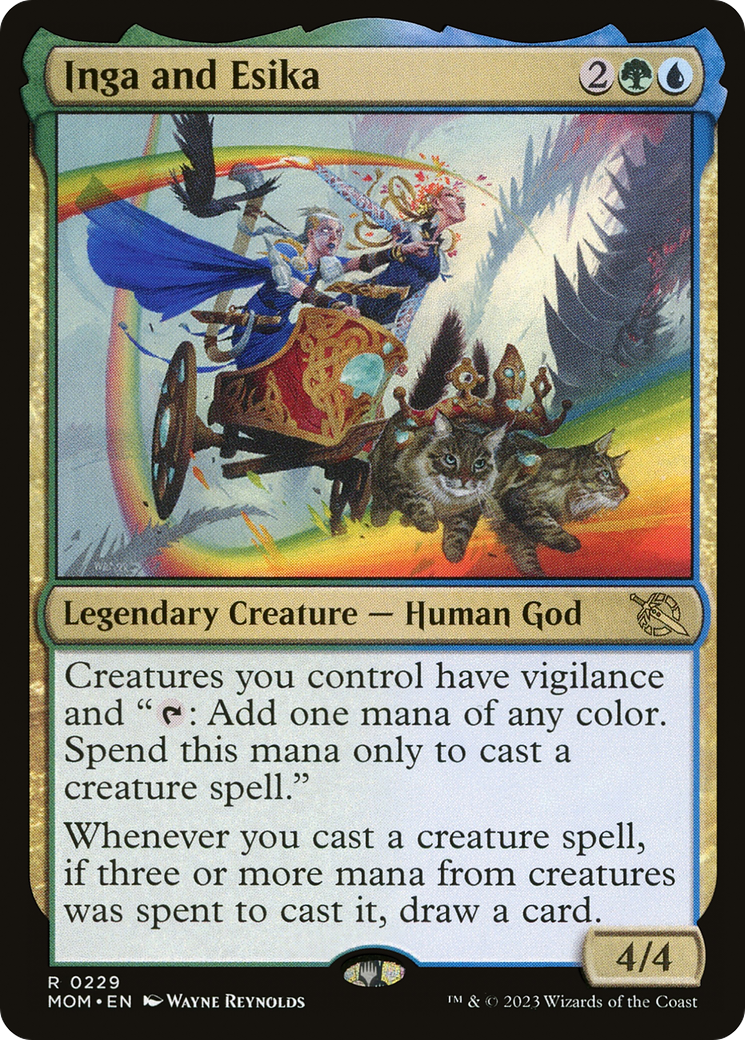 Inga and Esika (MOM-229) -  Foil