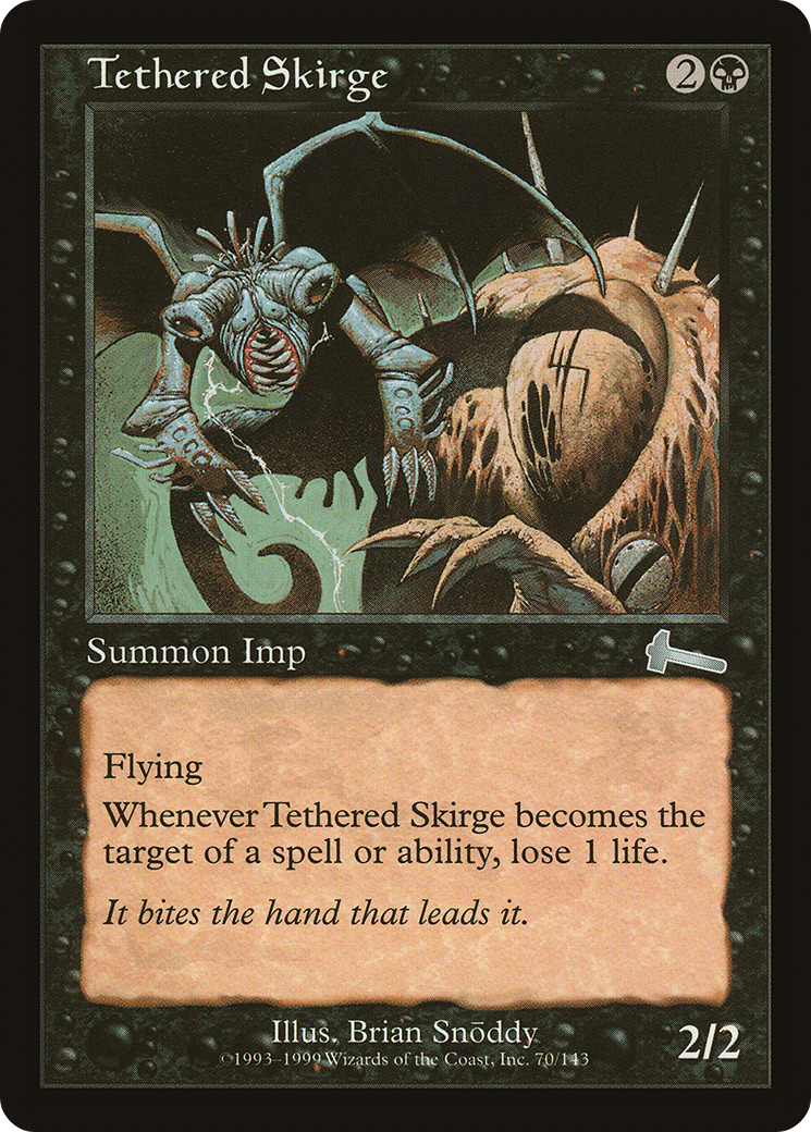 Tethered Skirge (ULG-070) -  Foil