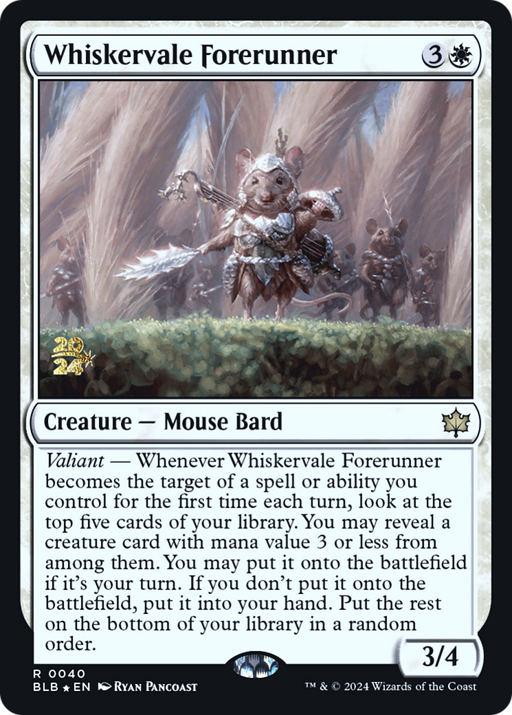 Whiskervale Forerunner (PRE-40S) -  Foil