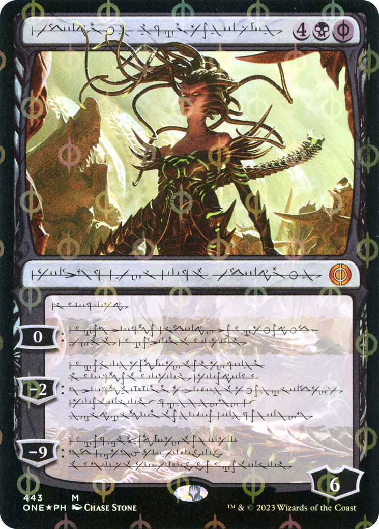 Vraska, Betrayal's Sting (ONE-443) - : (Showcase) Foil