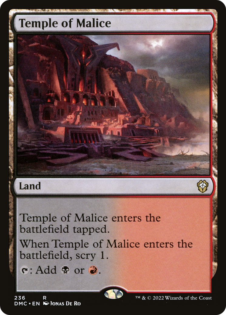 Temple of Malice (DMC-236) -