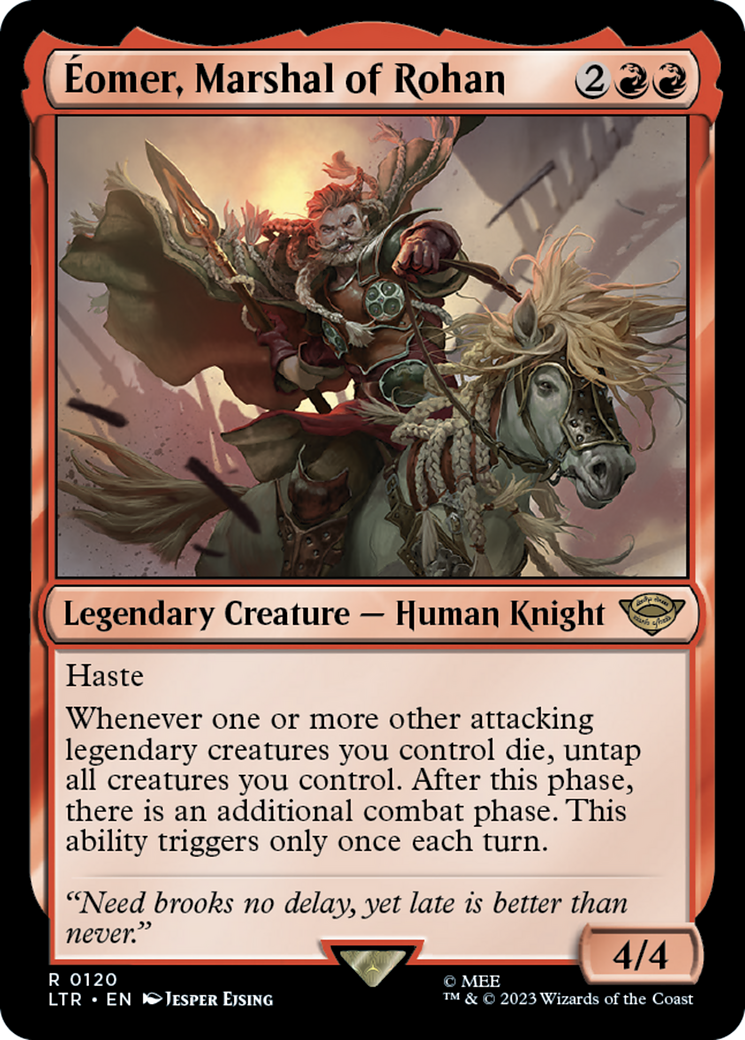 Éomer, Marshal of Rohan (LTR-120) -  Foil