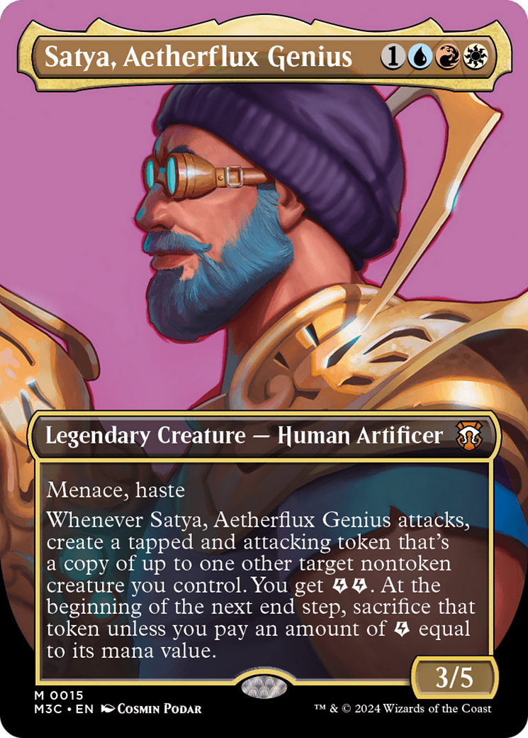 Satya, Aetherflux Genius (M3C-015) -  (Borderless)