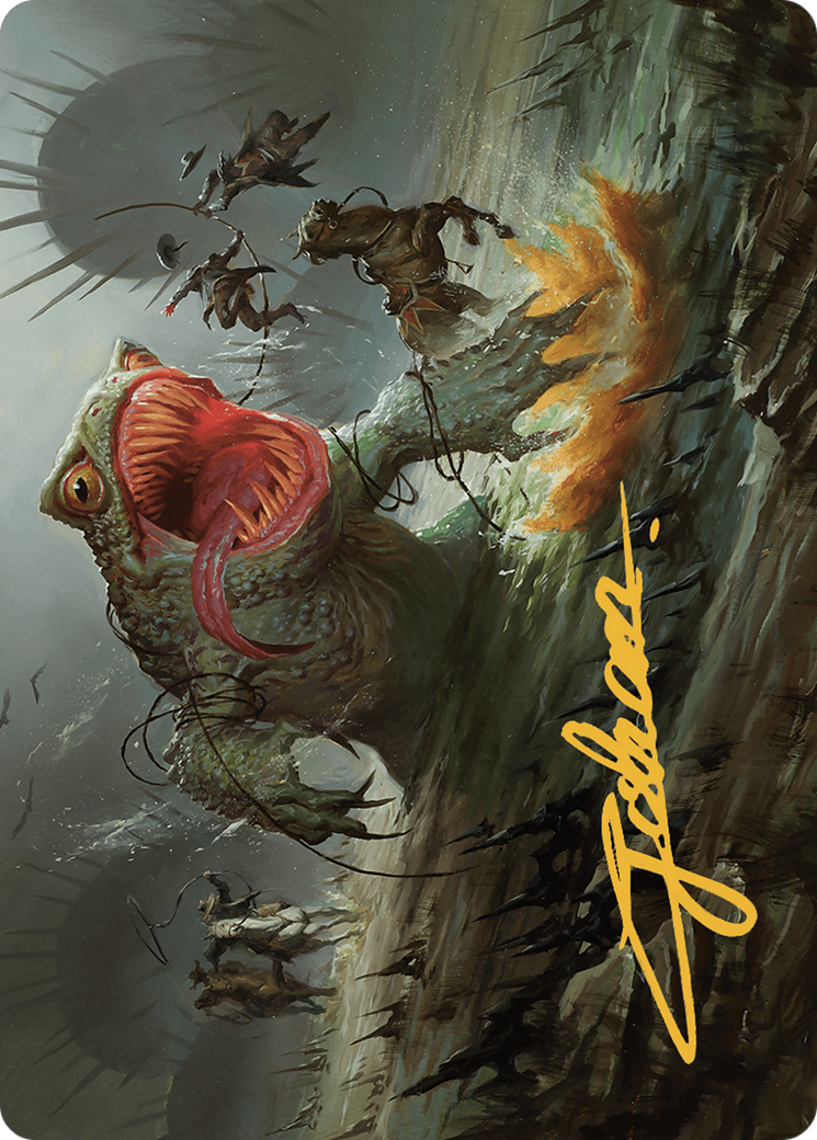 The Gitrog, Ravenous Ride // The Gitrog, Ravenous Ride (AOTJ-022) -  (Borderless) Foil