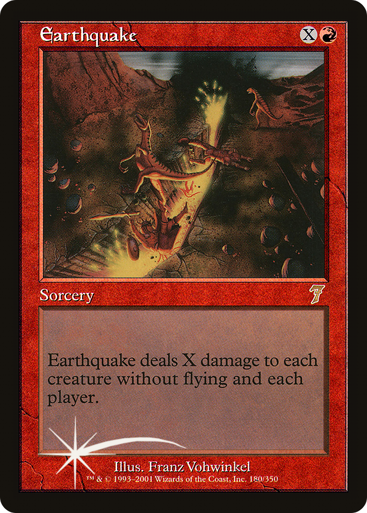 Earthquake (7ED-180★) -  Foil