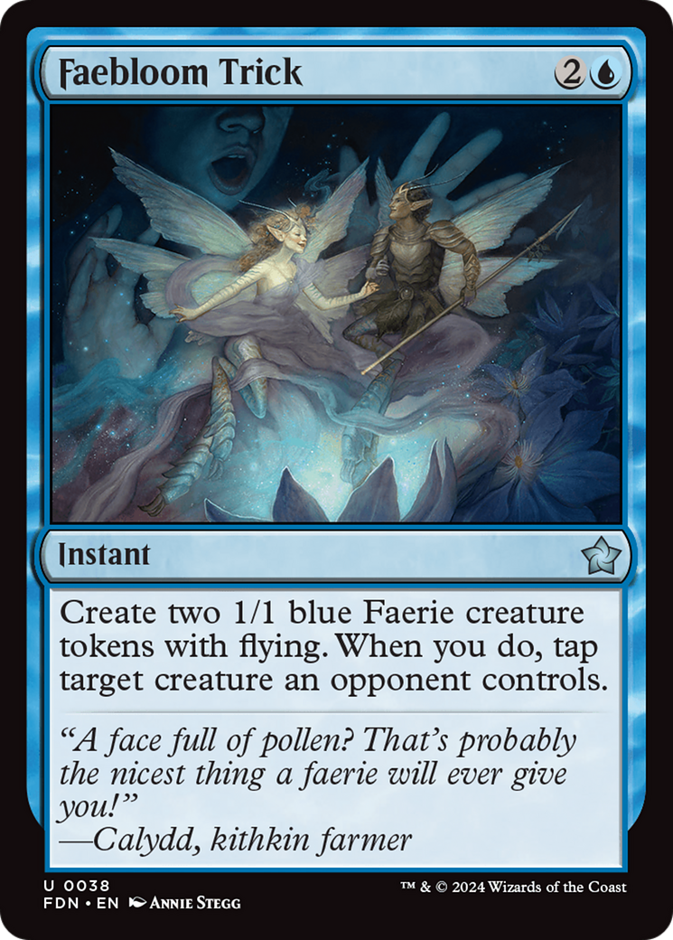 Faebloom Trick (FDN-038) -  Foil