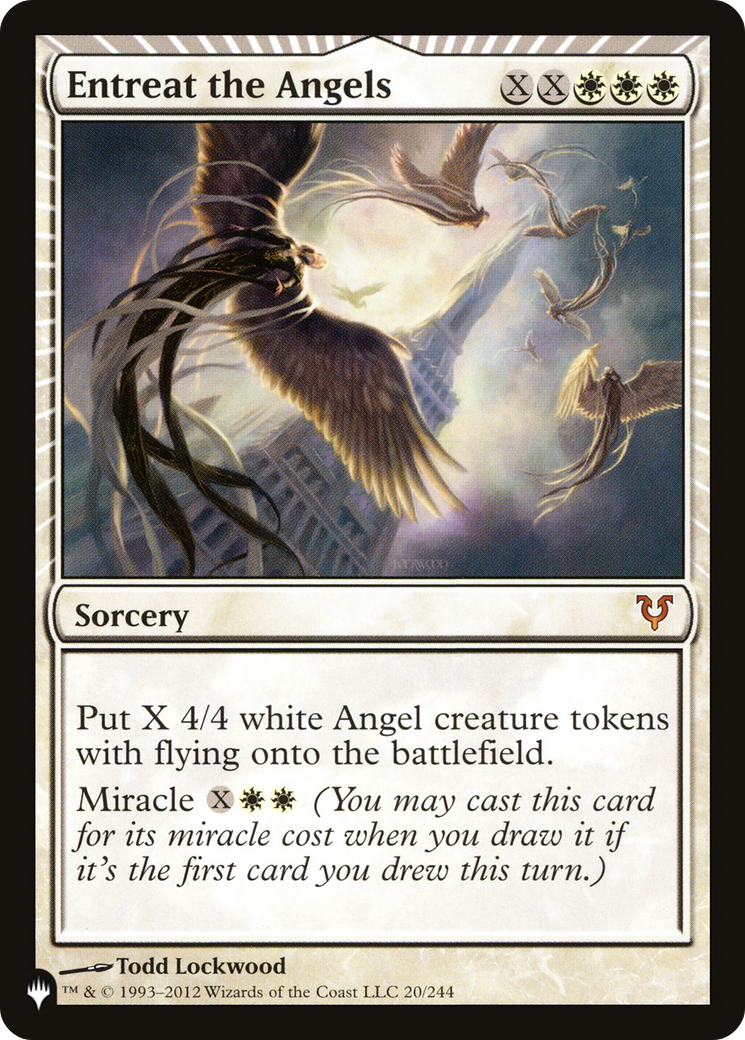 Entreat the Angels (LIST-AVR-20) - : (miracle) Foil