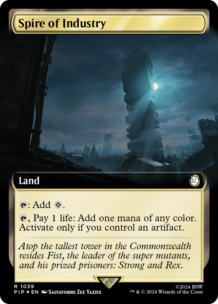 Spire of Industry (PIP-1039) - : (Extended Art) Foil