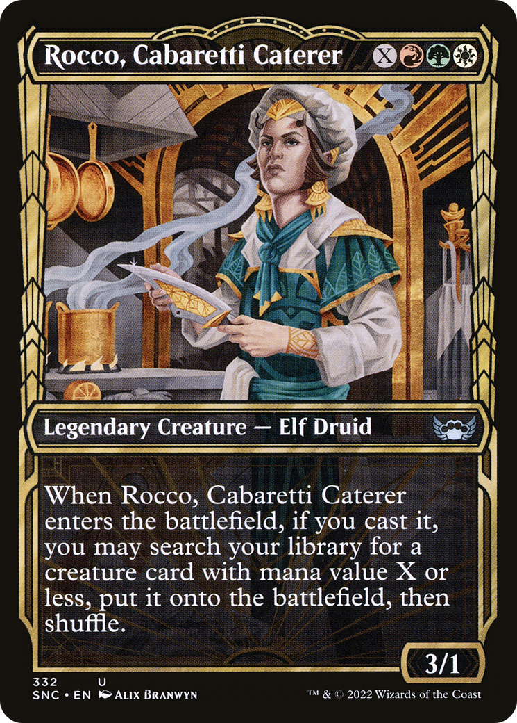 Rocco, Cabaretti Caterer (SNC-332) - : (Showcase) Foil