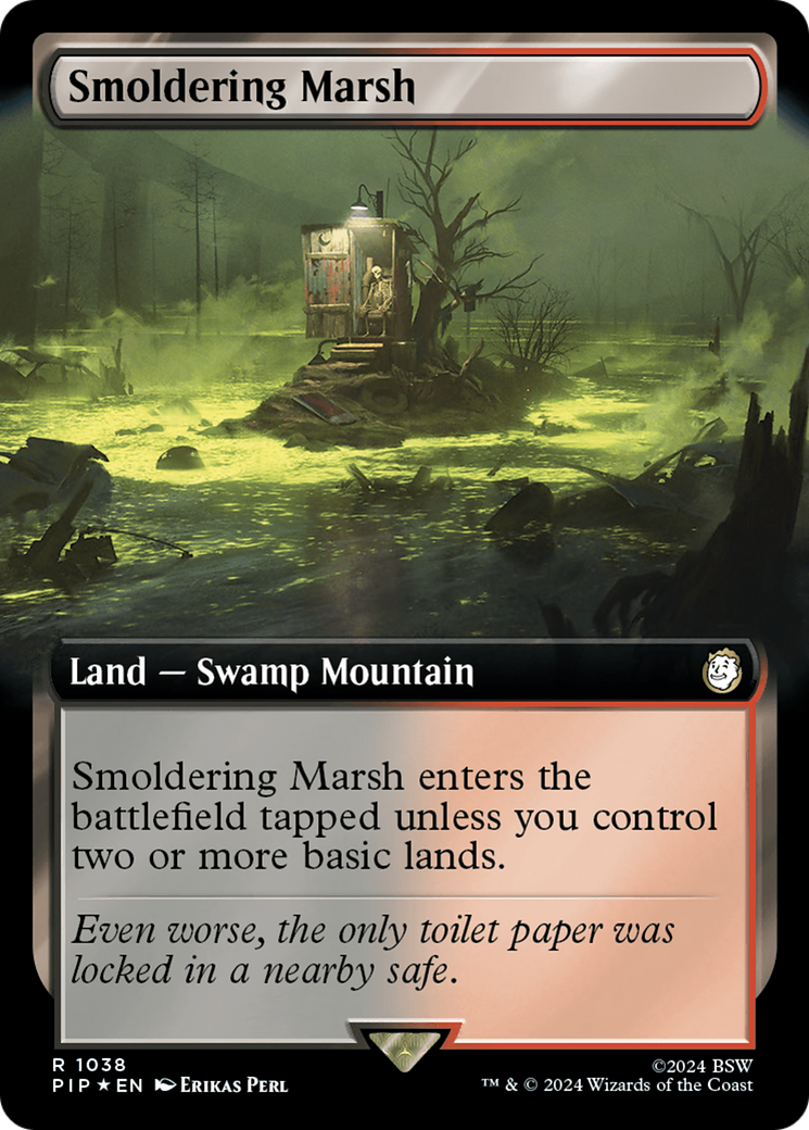 Smoldering Marsh (PIP-1038) - : (Extended Art) Foil