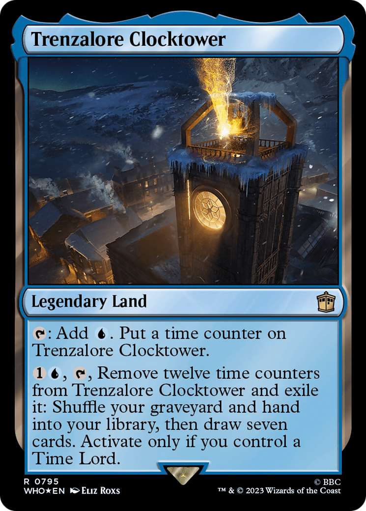 Trenzalore Clocktower (WHO-795) -  Foil