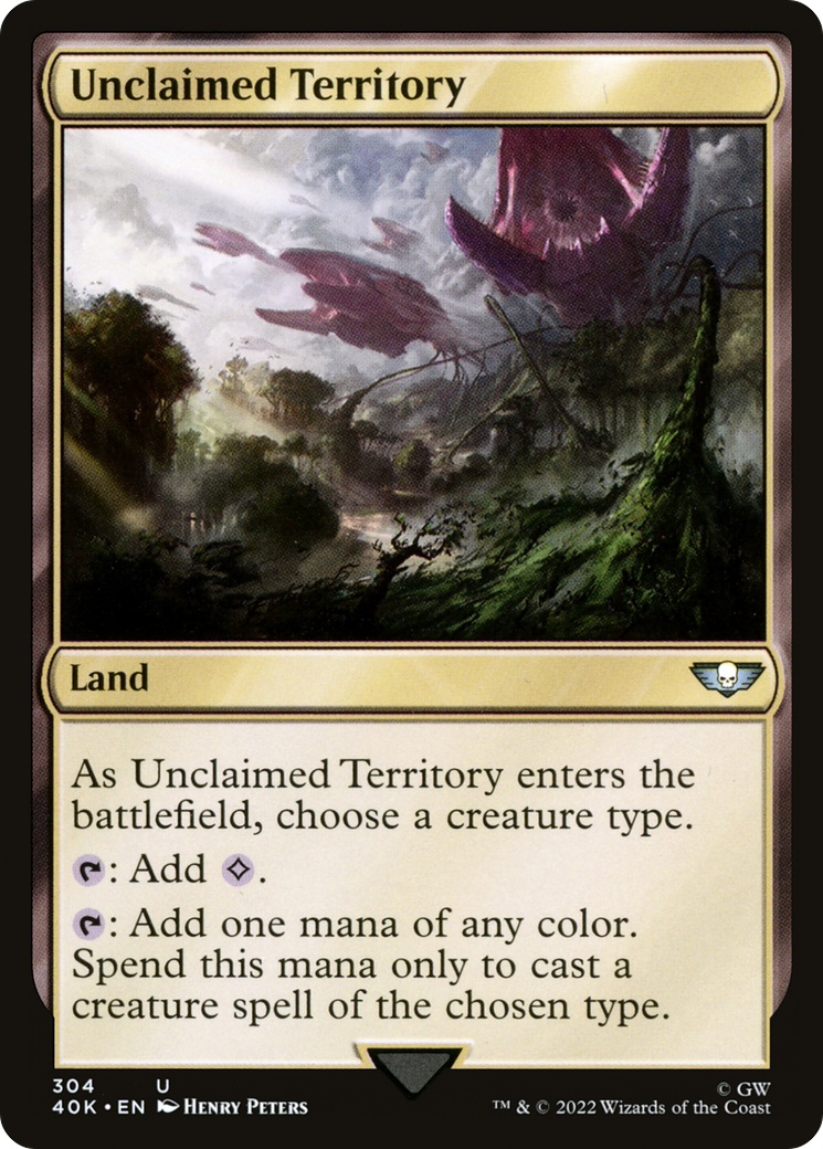 Unclaimed Territory (40K-304) -