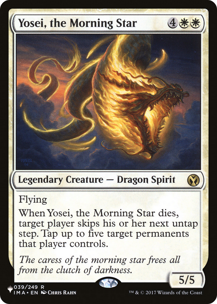 Yosei, the Morning Star (LIST-IMA-39) -