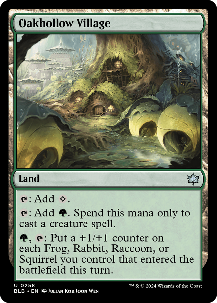 Oakhollow Village (BLB-258) -  Foil